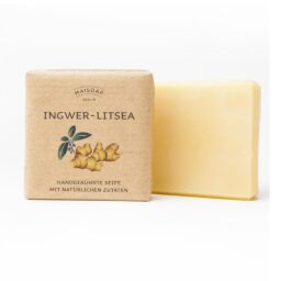 Ingwer Litsea Naturseife – Erfrischende Pflege mit zitronig-würzigem Duft