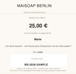 gutschein-maisoap